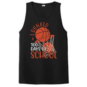 I Dunked 100 Days Of School Basketball PosiCharge Competitor Tank