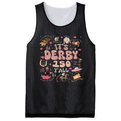 ItS Derby 150 Yall 150th Horse Racing Ky Derby Day Mesh Reversible Basketball Jersey Tank