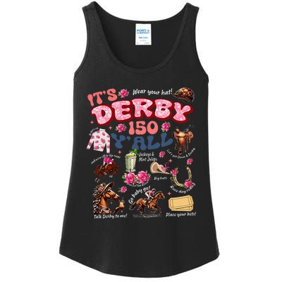 ItS Derby 150 YAll Ky Derby Day Ladies Essential Tank