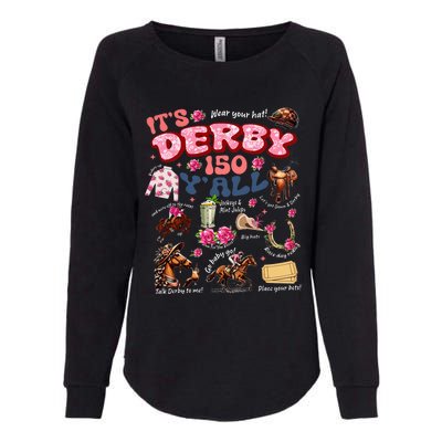 ItS Derby 150 YAll Ky Derby Day Womens California Wash Sweatshirt