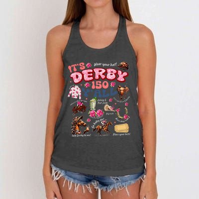 ItS Derby 150 YAll Ky Derby Day Women's Knotted Racerback Tank