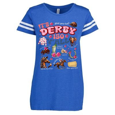 ItS Derby 150 YAll Ky Derby Day Enza Ladies Jersey Football T-Shirt