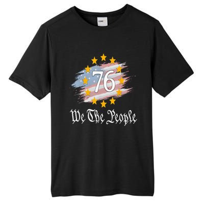 Independence Day 1776 4th Of July USA Flag Patriotic Tall Fusion ChromaSoft Performance T-Shirt