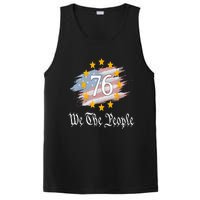 Independence Day 1776 4th Of July USA Flag Patriotic PosiCharge Competitor Tank