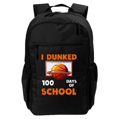 I Dunked 100 Days Of School Basketball 100th Day Backpack
