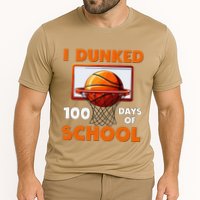 I Dunked 100 Days Of School Basketball 100th Day Performance Shirt