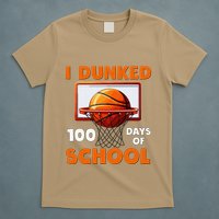 I Dunked 100 Days Of School Basketball 100th Day T-Shirt