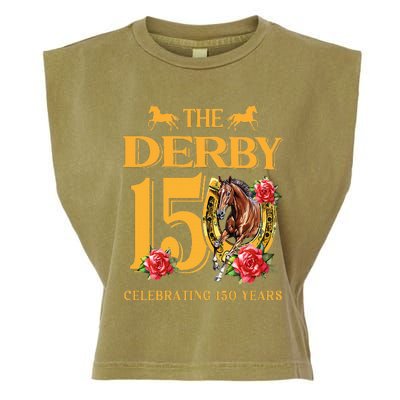 ItS Derby 150 Yall 150th Horse Racing Garment-Dyed Women's Muscle Tee