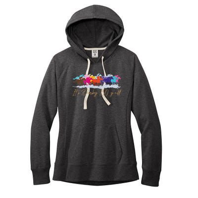 Its Derby 150 Yall 150th Horse Racing Women's Fleece Hoodie