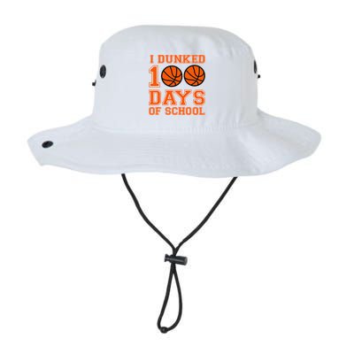 I Dunked 100 Days Of School Basketball 100th Day Legacy Cool Fit Booney Bucket Hat