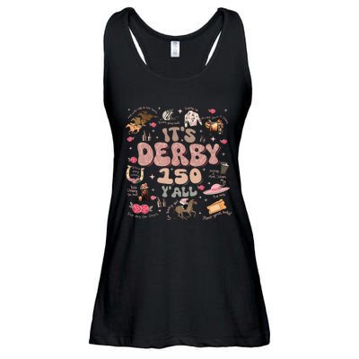 ItS Derby 150 Yall 150th Horse Racing Ky Derby Day Ladies Essential Flowy Tank