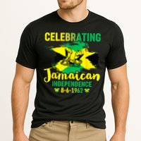Independence Day 1962 Jamaican Flag Cooling Performance Crew T-Shirt