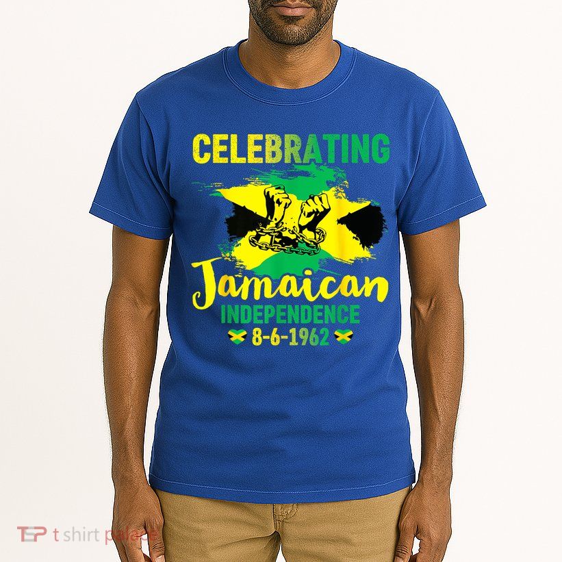 Independence Day 1962 Jamaican Flag Tall T-Shirt