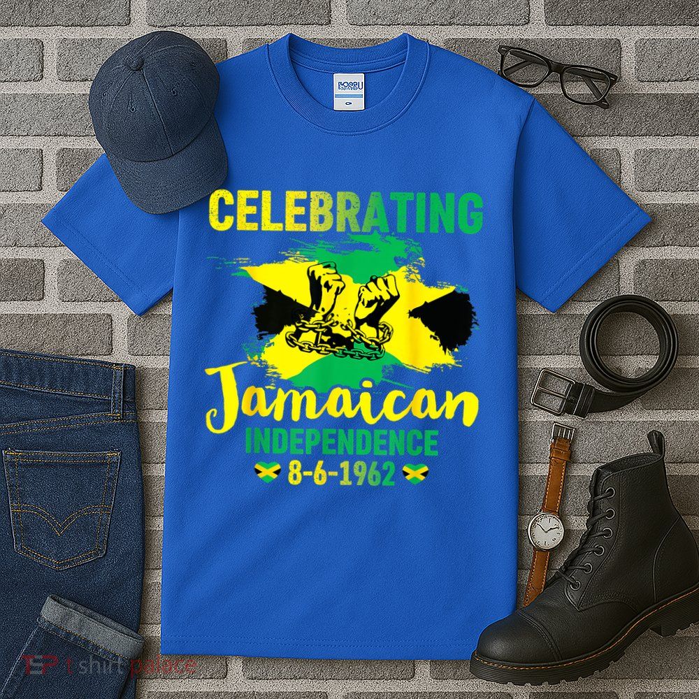 Independence Day 1962 Jamaican Flag Tall T-Shirt