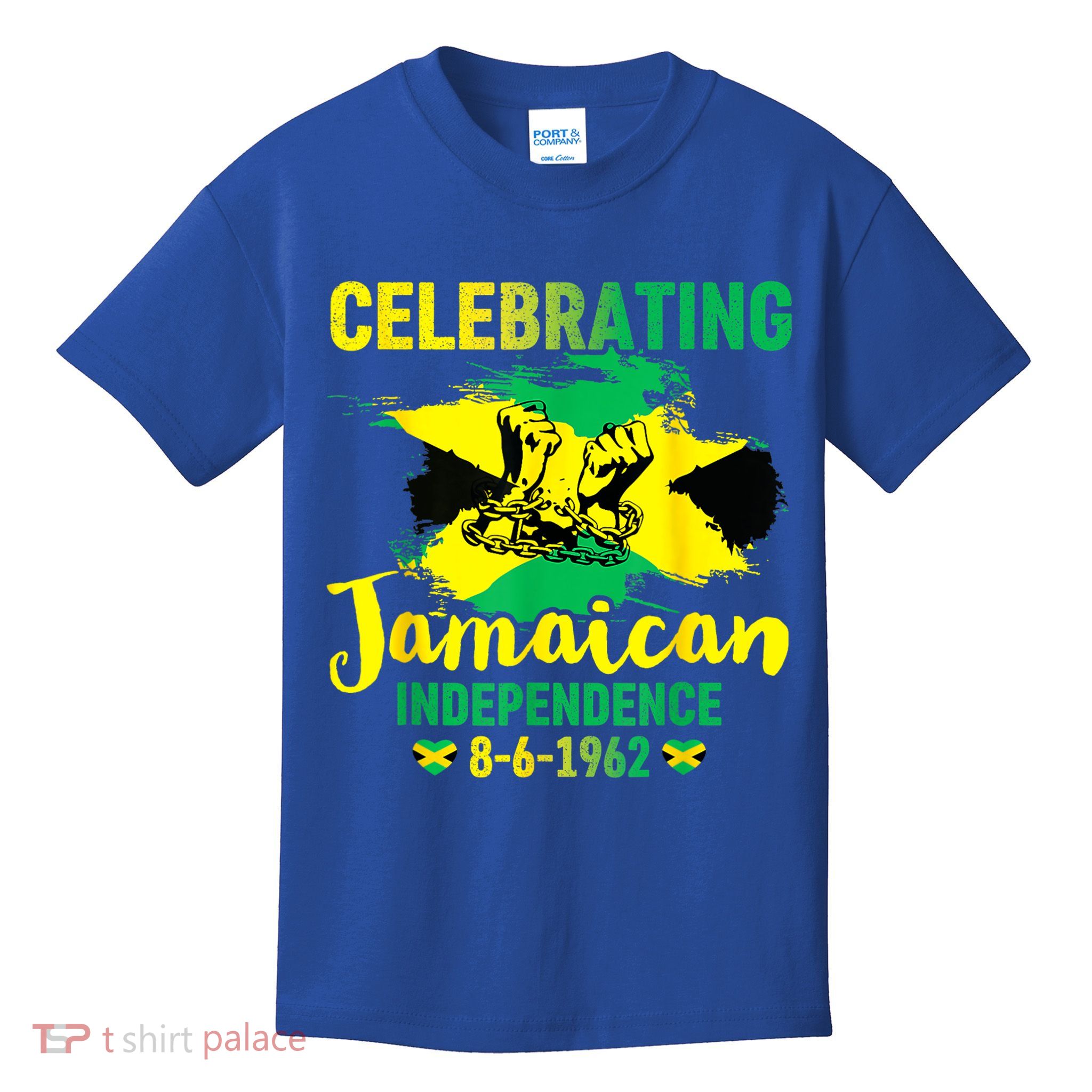 Independence Day 1962 Jamaican Flag Kids T-Shirt