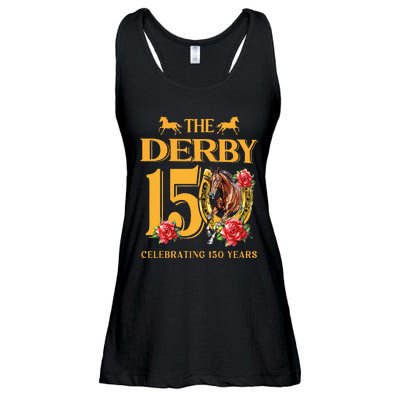 ItS Derby 150 Yall 150th Horse Racing Talk Derby To Me Ladies Essential Flowy Tank