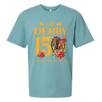 ItS Derby 150 Yall 150th Horse Racing Talk Derby To Me Sueded Cloud Jersey T-Shirt