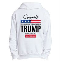 Inauguration Day 2025 Congrats Trump 2025 Urban Pullover Hoodie