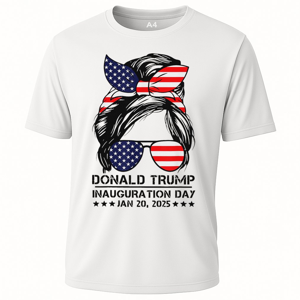 Inauguration Day 2025 Trump Girl Cooling Performance Crew T-Shirt