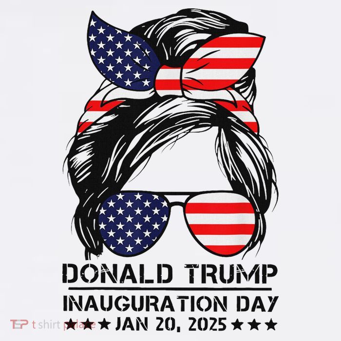Inauguration Day 2025 Trump Girl Tall T-Shirt