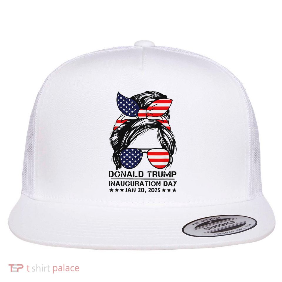 Inauguration Day 2025 Trump Girl Flatbill Hat