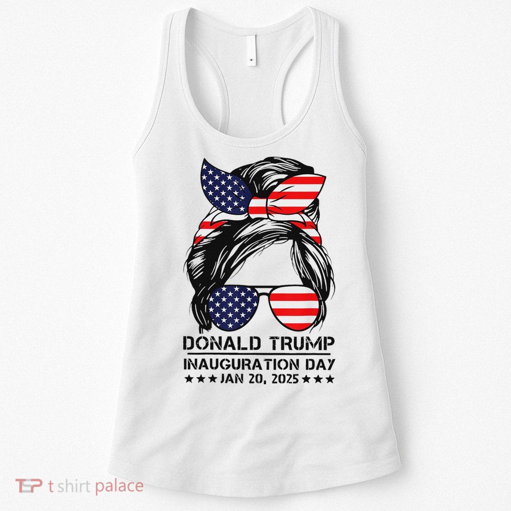 Inauguration Day 2025 Trump Girl Womens Tank Top