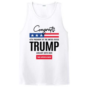 Inauguration Day 2025 Congrats Trump 2025 PosiCharge Competitor Tank