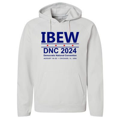 Ibew Dnc 2024 Democratic National Convention Performance Fleece Hoodie