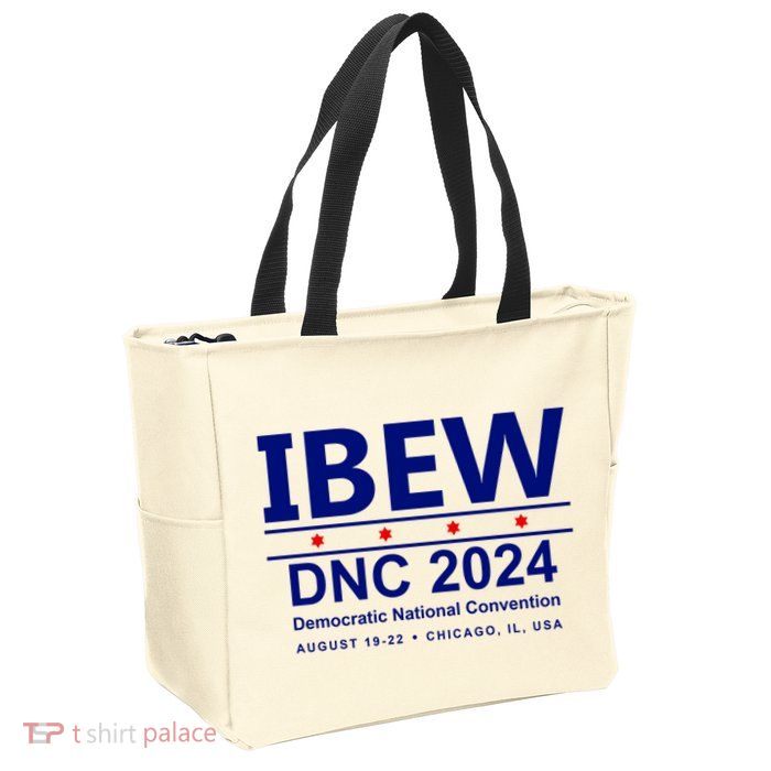 Ibew Dnc 2024 Democratic National Convention Zip Tote Bag