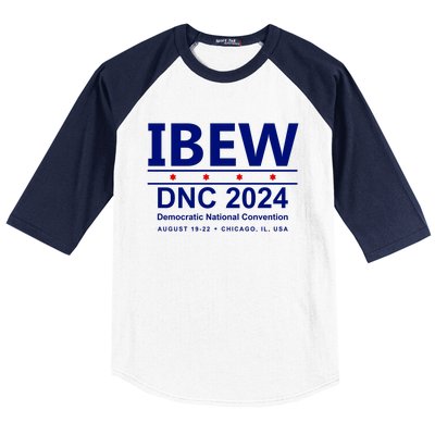 Ibew Dnc 2024 Democratic National Convention Baseball Sleeve Shirt