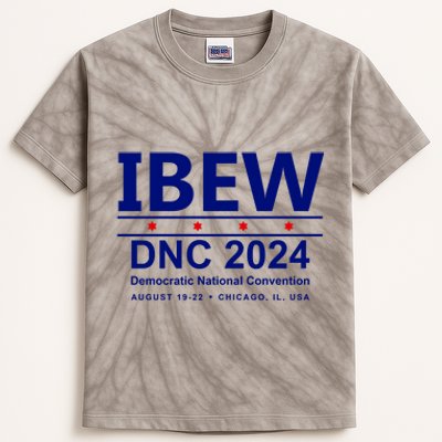 Ibew Dnc 2024 Democratic National Convention Kids Tie-Dye T-Shirt