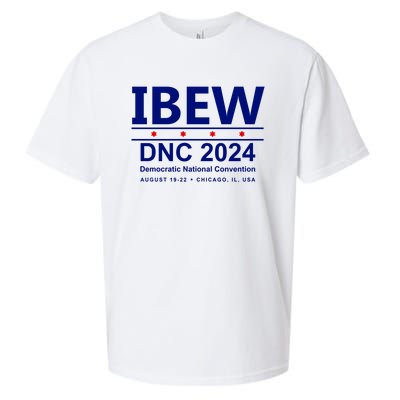 Ibew Dnc 2024 Democratic National Convention Sueded Cloud Jersey T-Shirt