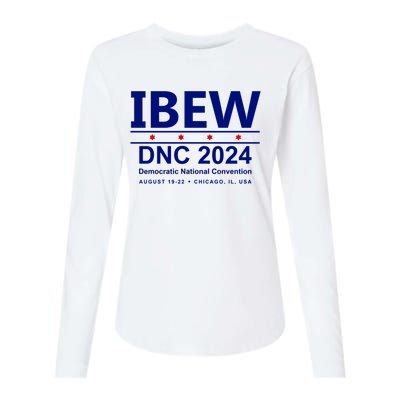 Ibew Dnc 2024 Democratic National Convention Womens Cotton Relaxed Long Sleeve T-Shirt