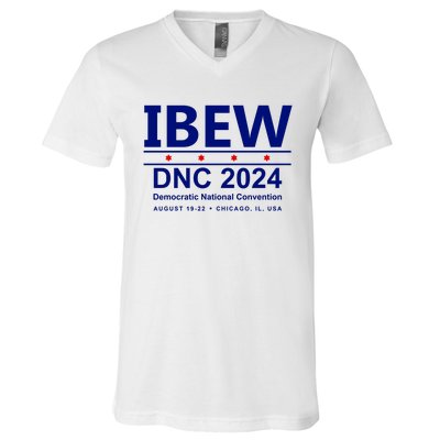 Ibew Dnc 2024 Democratic National Convention V-Neck T-Shirt