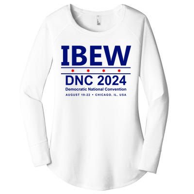 Ibew Dnc 2024 Democratic National Convention Women's Perfect Tri Tunic Long Sleeve Shirt