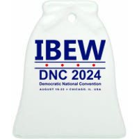 Ibew Dnc 2024 Democratic National Convention Ceramic Bell Ornament