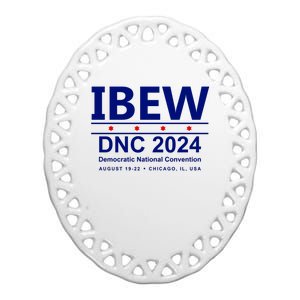 Ibew Dnc 2024 Democratic National Convention Ceramic Oval Ornament