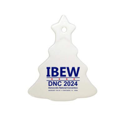 Ibew Dnc 2024 Democratic National Convention Ceramic Tree Ornament