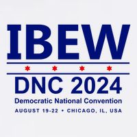 Ibew Dnc 2024 Democratic National Convention Ladies Long Sleeve Shirt