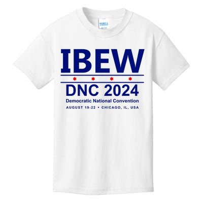 Ibew Dnc 2024 Democratic National Convention Kids T-Shirt