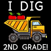 I Dig 2nd Grade Student Teacher Construction Back To School Wool Snapback Cap