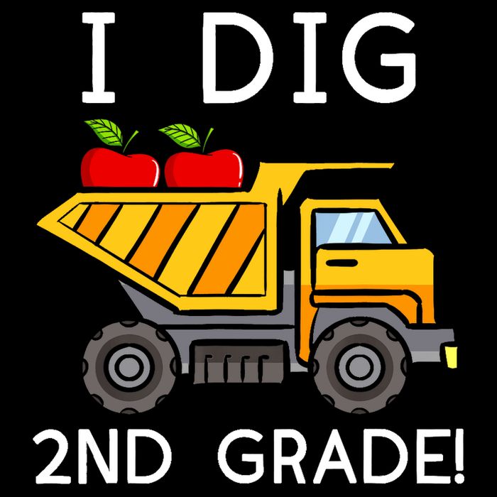 I Dig 2nd Grade Student Teacher Construction Back To School Wool Snapback Cap