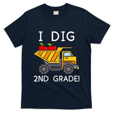 I Dig 2nd Grade Student Teacher Construction Back To School T-Shirt