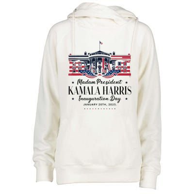 Inauguration Day 2025 Kamala Harris Womens Funnel Neck Pullover Hood