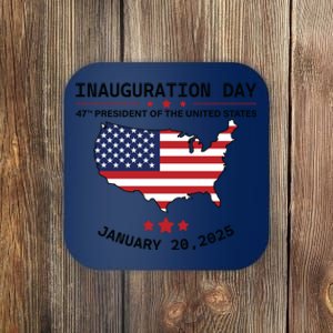 Inauguration Day 47th President Of The United States Donald Trump Coaster