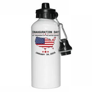 Inauguration Day 47th President Of The United States Donald Trump Aluminum Water Bottle