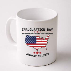 Inauguration Day 47th President Of The United States Donald Trump Coffee Mug