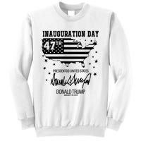 Inauguration Day 47th President Of The United States Donald Trump Sweatshirt