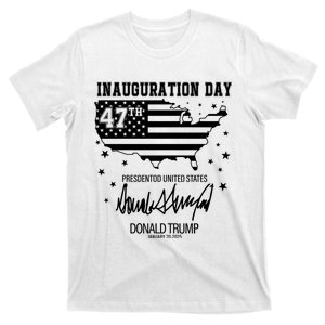 Inauguration Day 47th President Of The United States Donald Trump T-Shirt