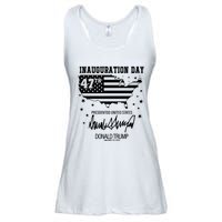 Inauguration Day 47th President Of The United States Donald Trump Ladies Essential Flowy Tank